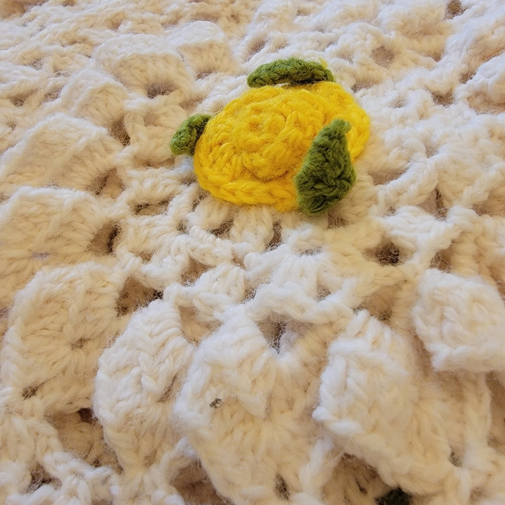 Hand Crocheted Spread - Picture 2 of 9